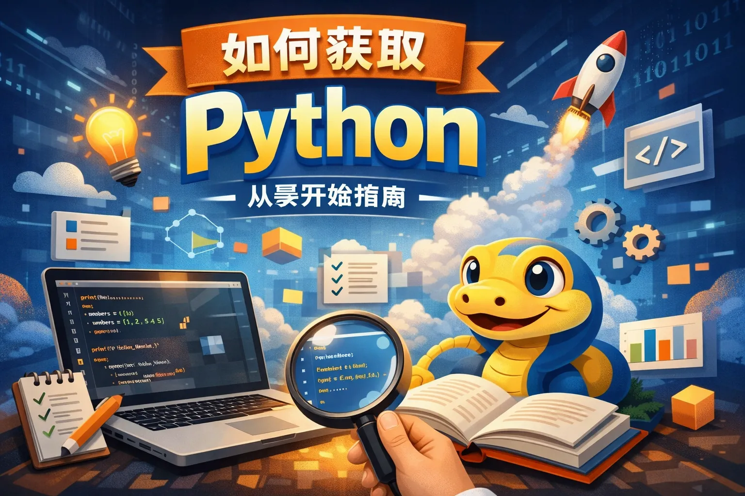 如何获取python