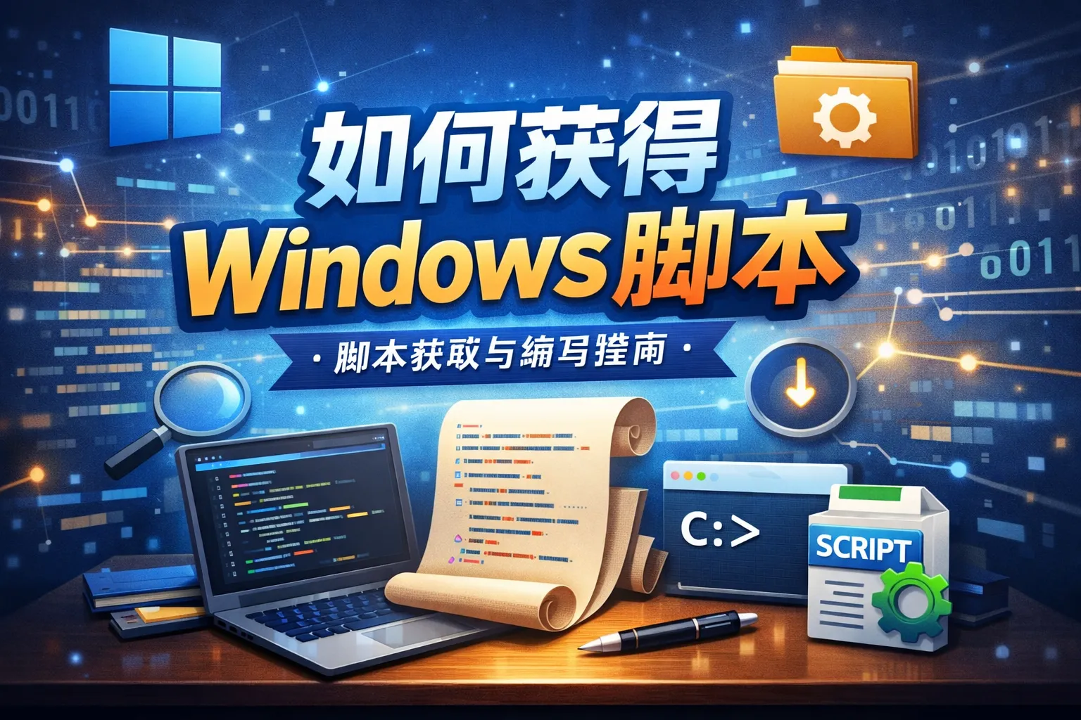 如何获得windows脚本