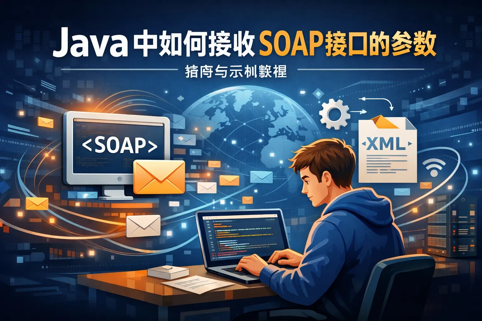 java中如何接收soap接口的参数