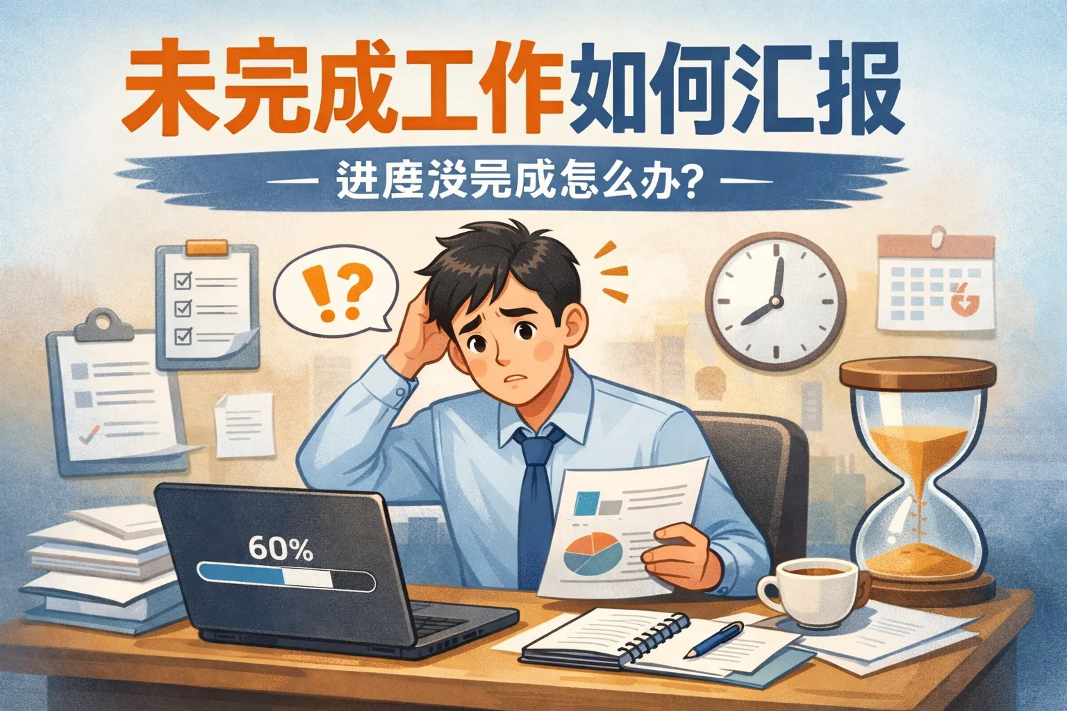 未完成工作如何汇报