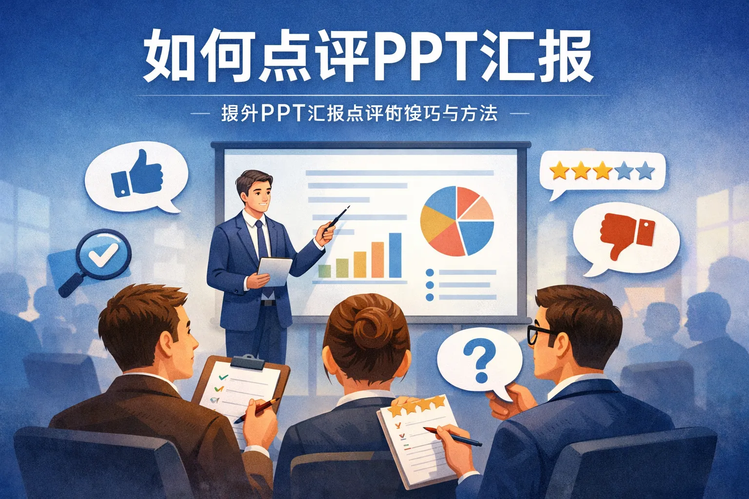 如何点评PPT汇报