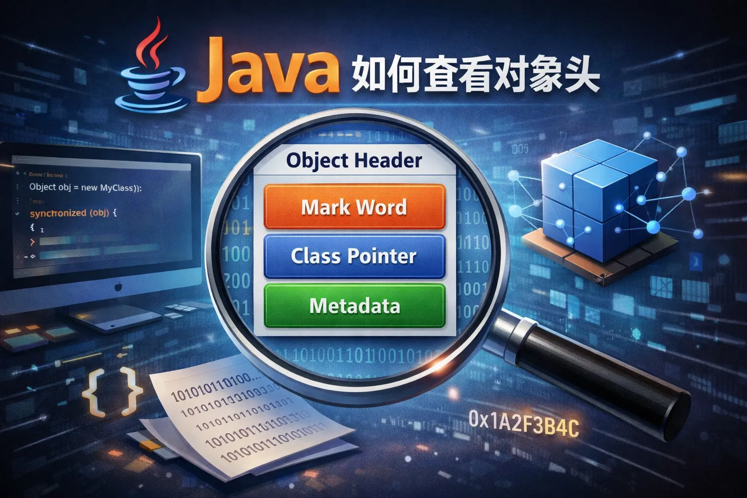 java如何查看对象头