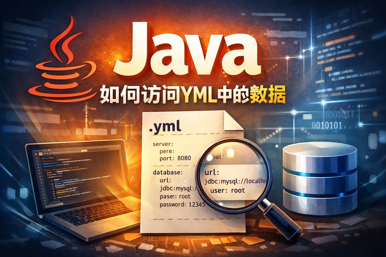 java如何访问yml中的数据