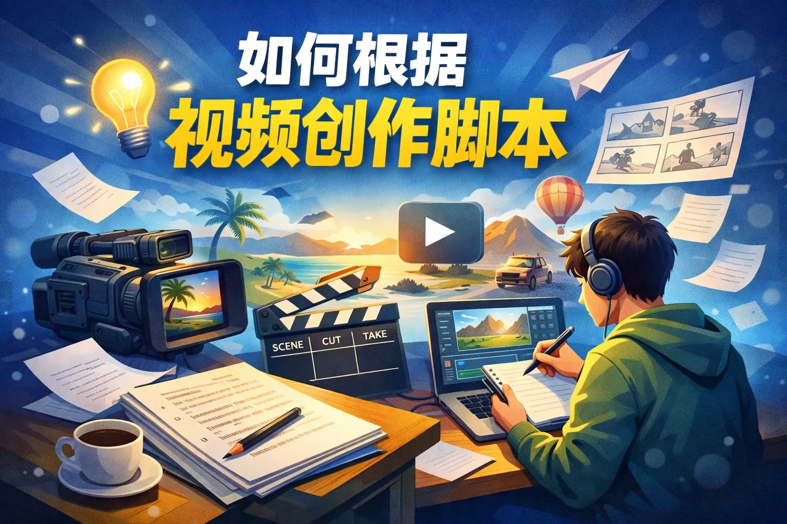 如何根据视频创作脚本