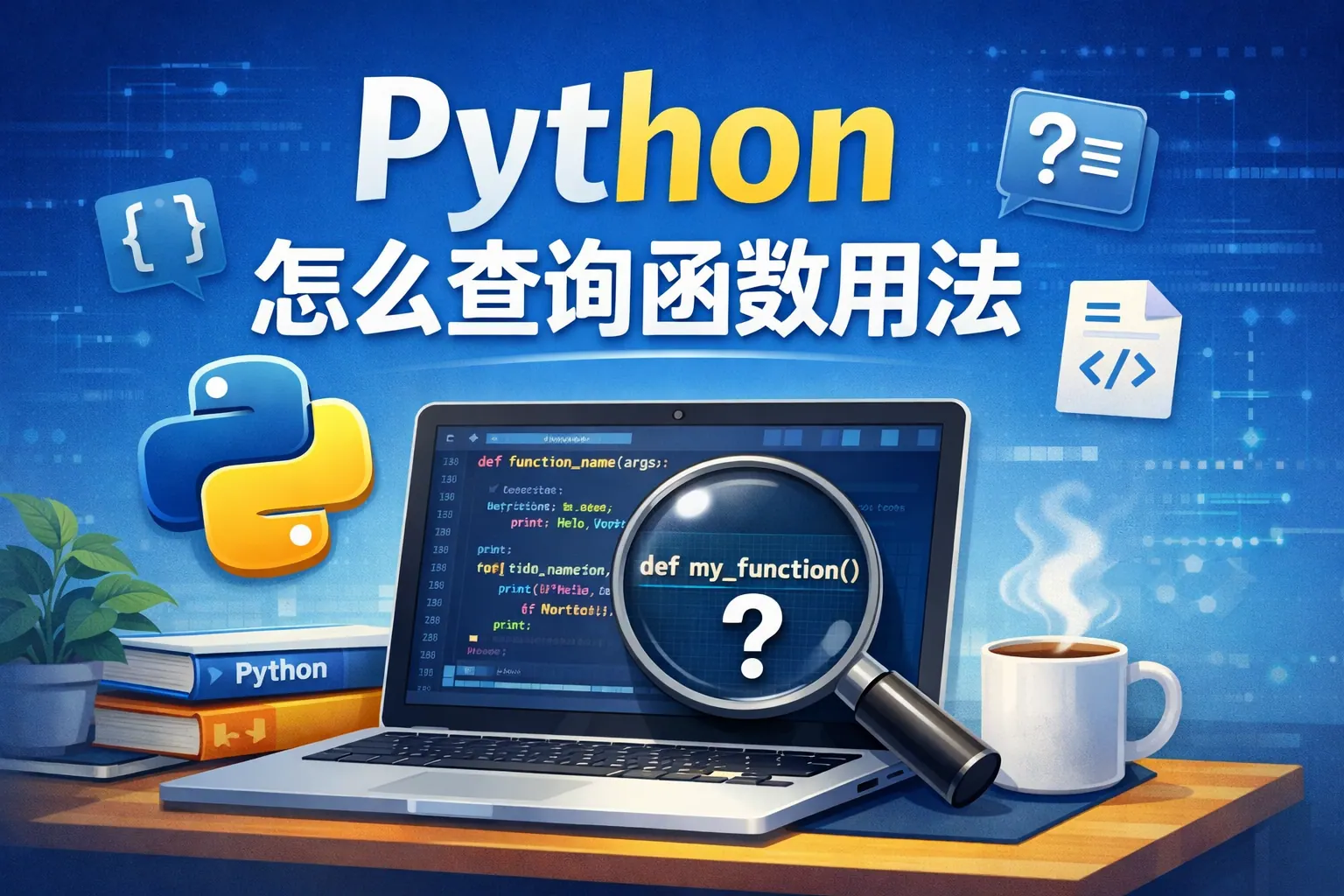 python怎么查询函数用法