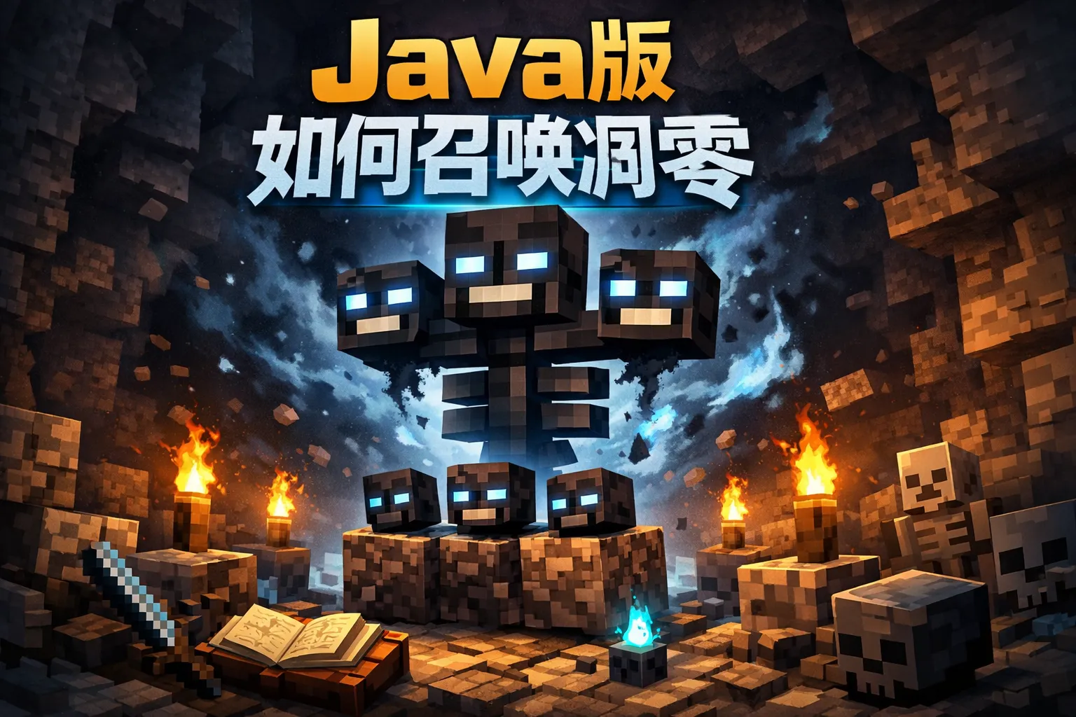 java版如何召唤凋零