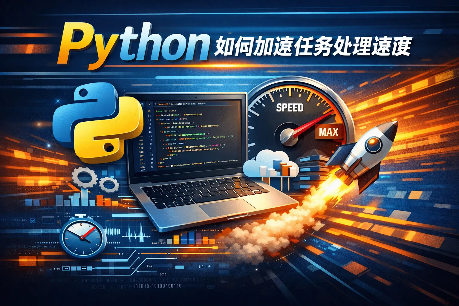 python如何加速任务处理速度