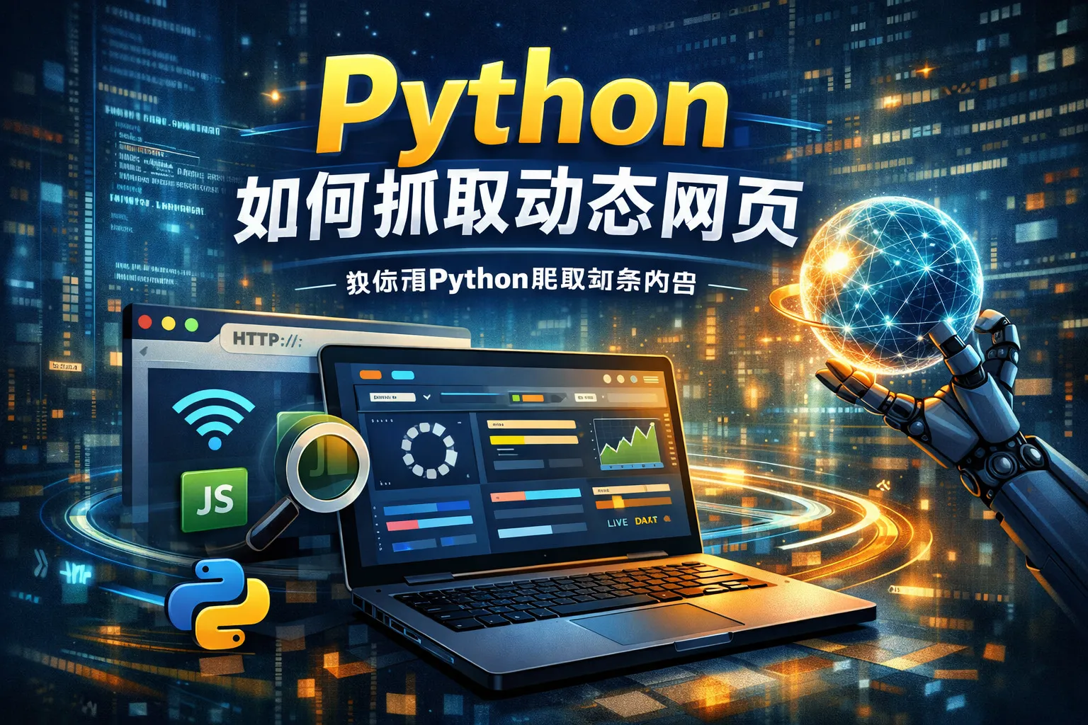 python如何抓取动态网页