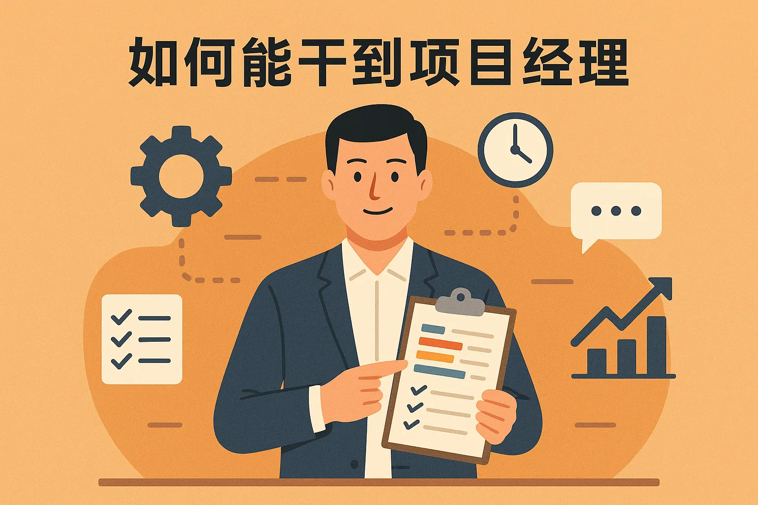 如何能干到项目经理