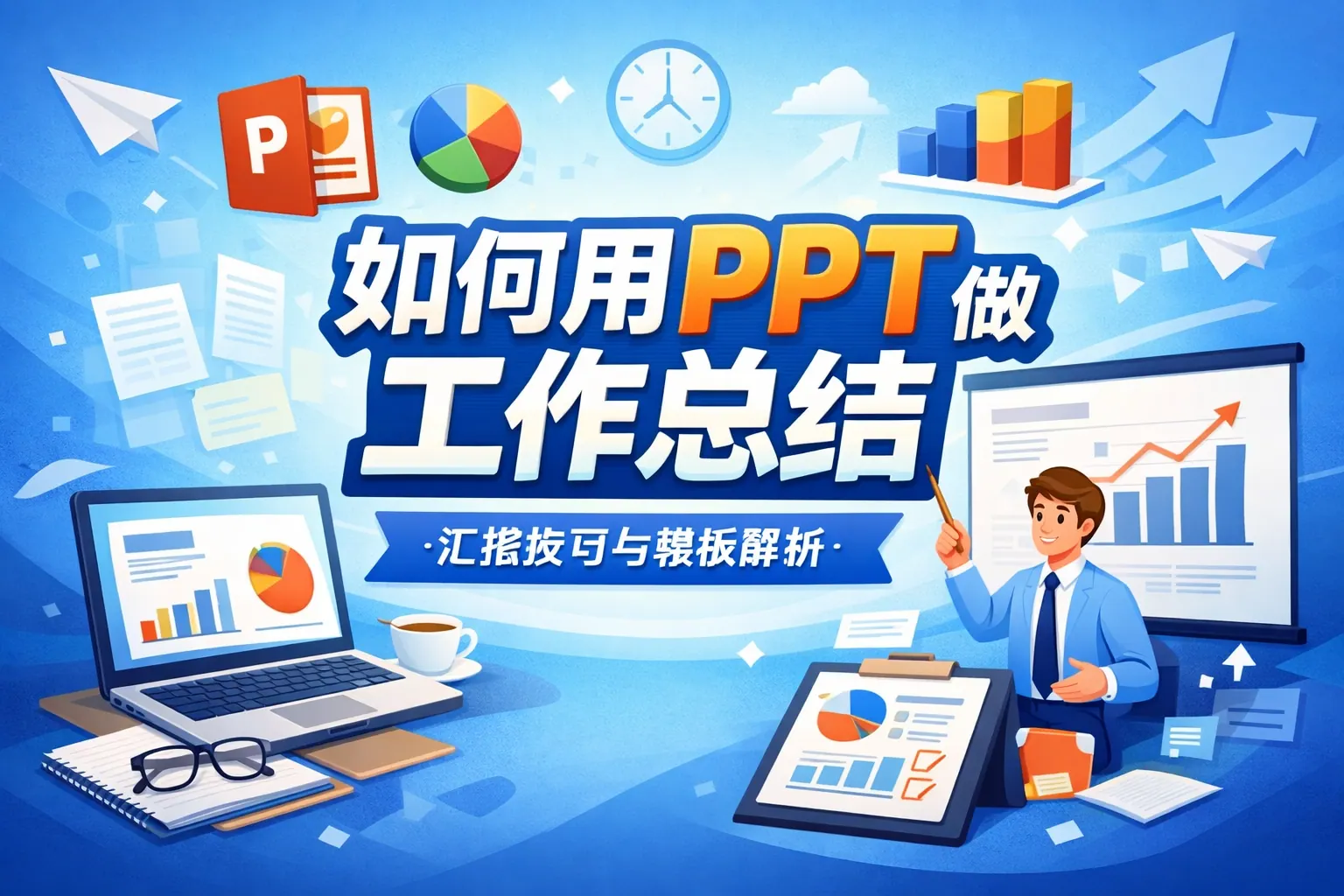 如何用ppt做工作总结