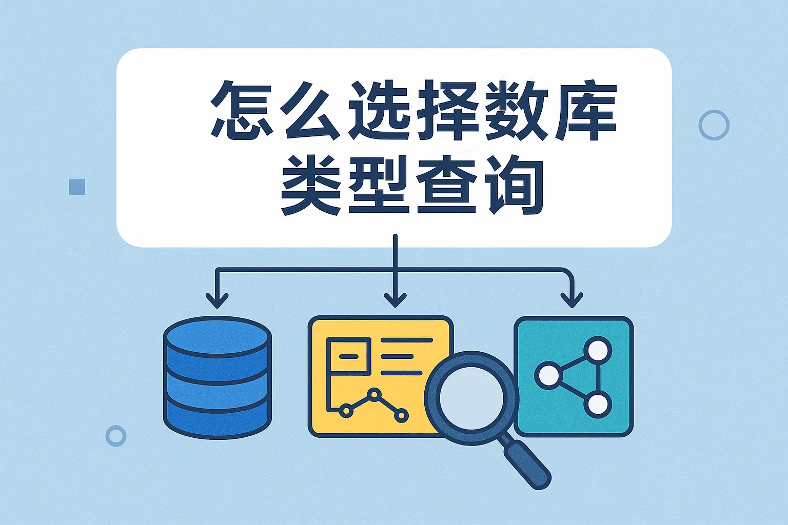 怎么选择数据库类型查询