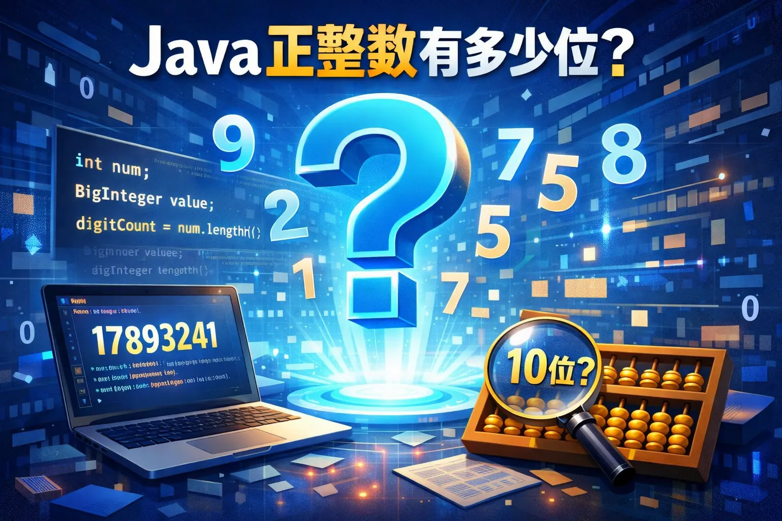 java正整数有多少位