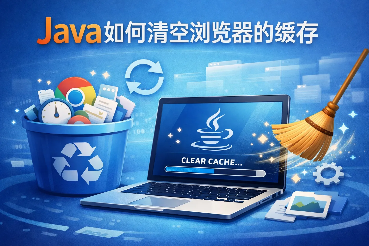 java如何清空浏览器的缓存