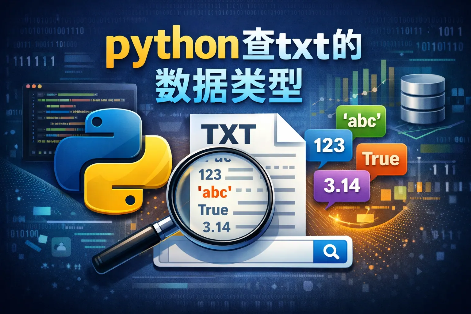 python查txt的数据类型