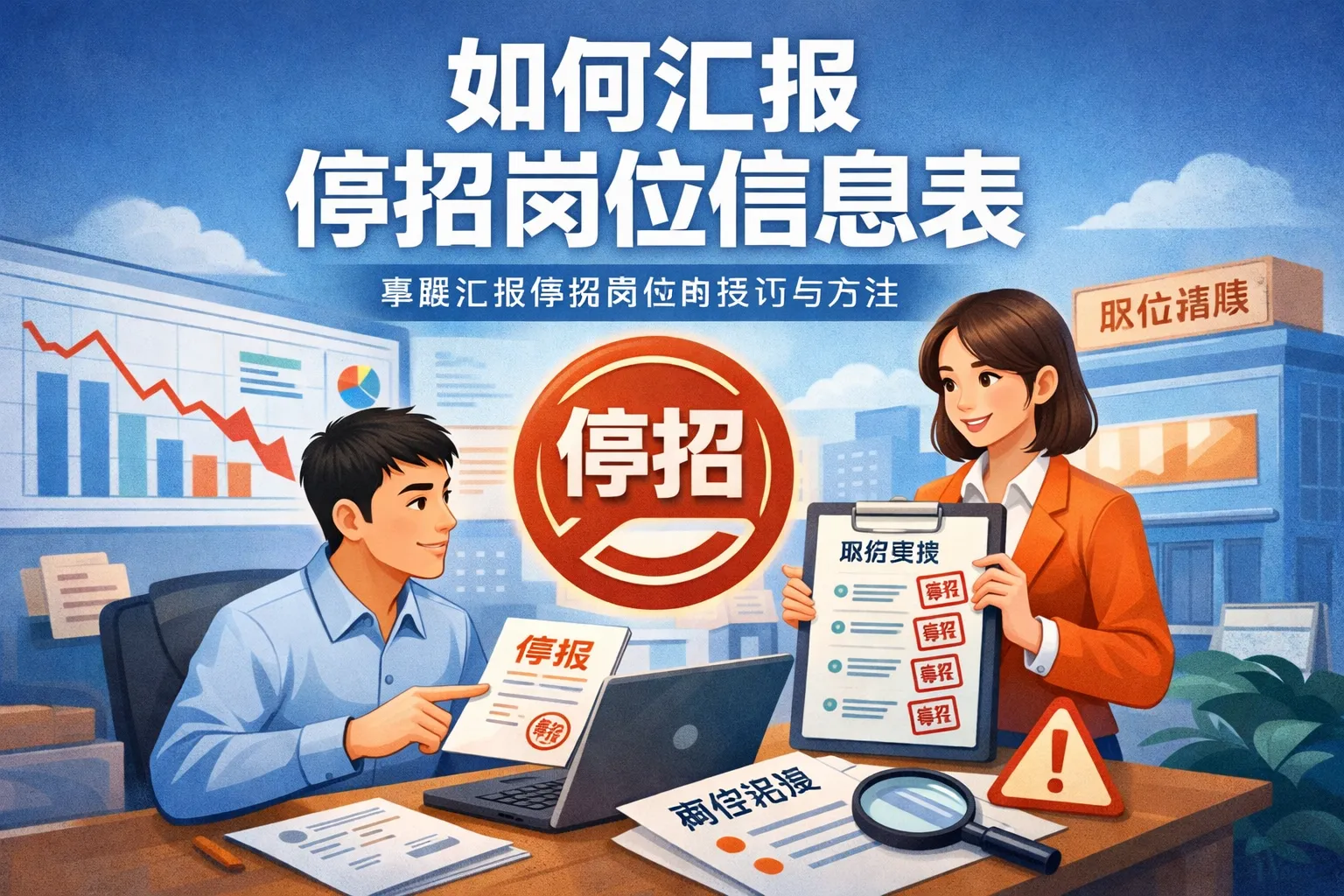 如何汇报停招岗位信息表