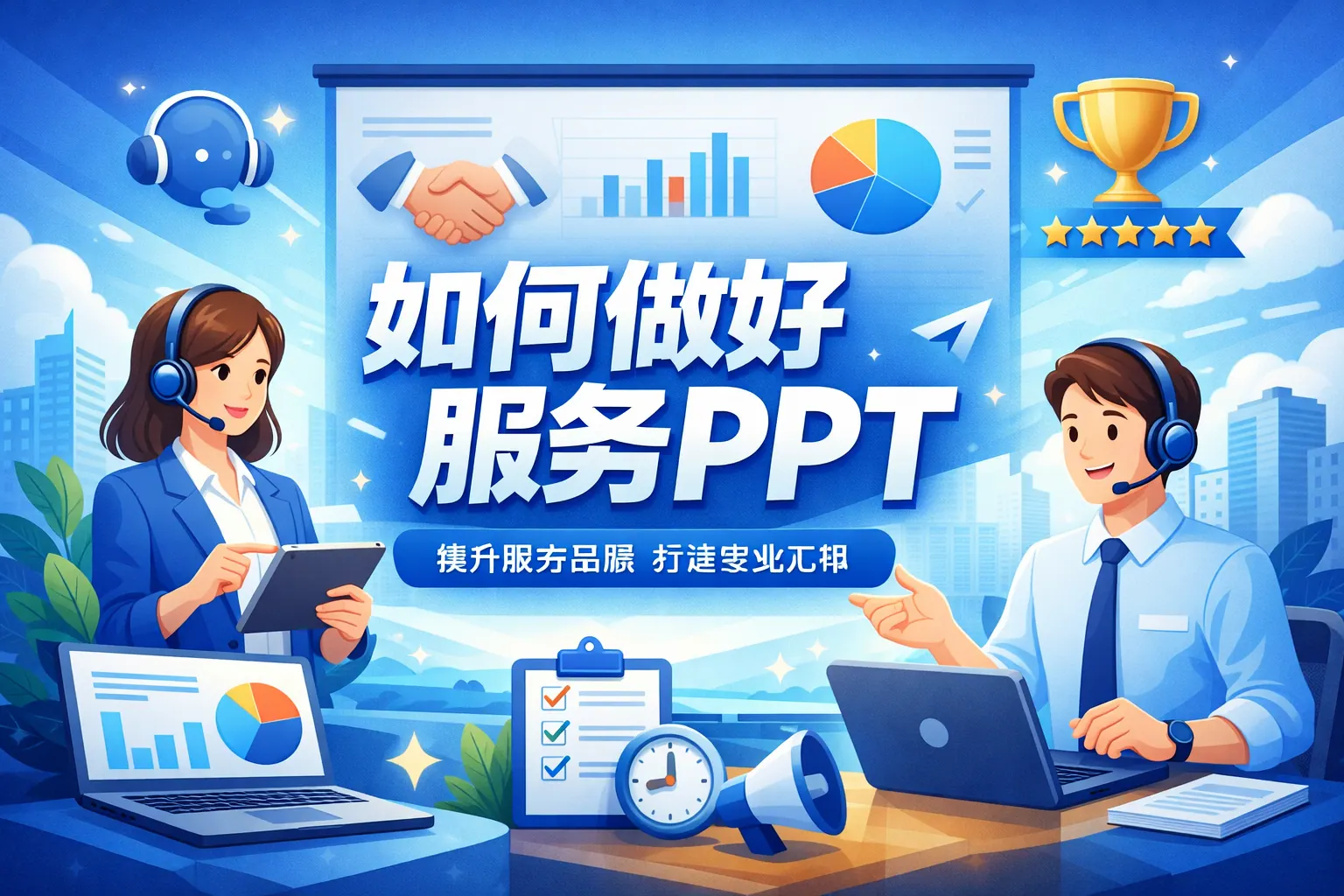 如何做好服务ppt