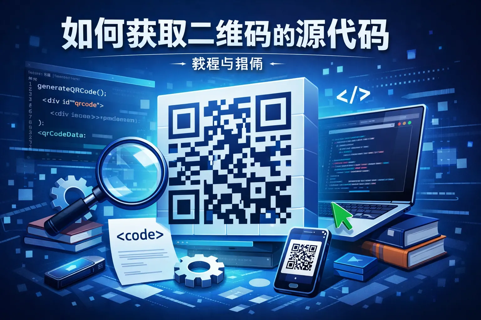 如何获取二维码的源代码