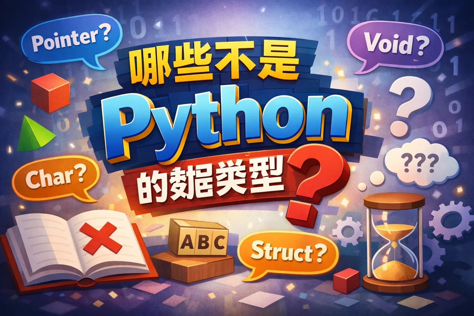 哪些不是Python的数据类型