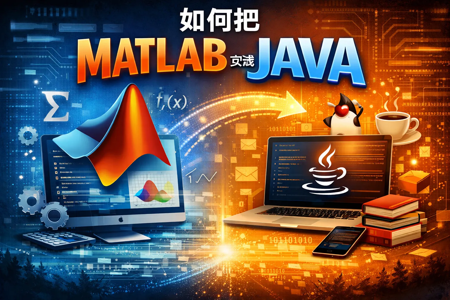 如何把matlab变成java