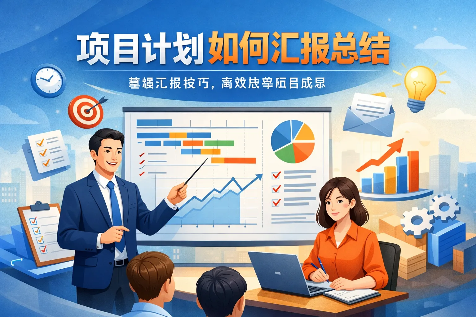 项目计划如何汇报总结