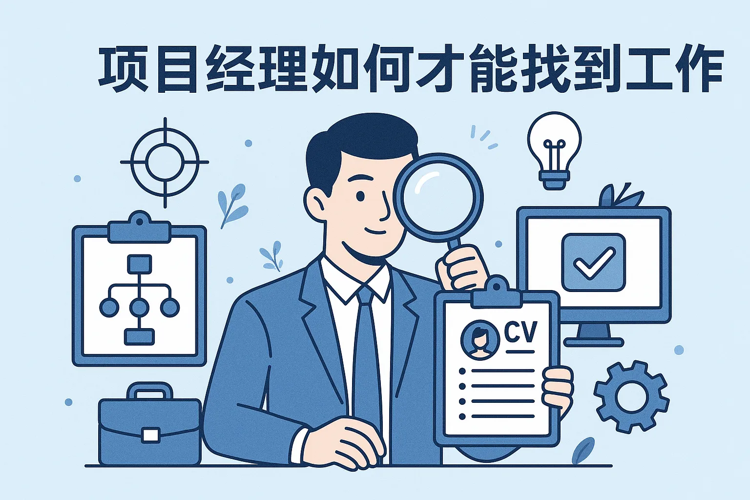 项目经理如何才能找到工作