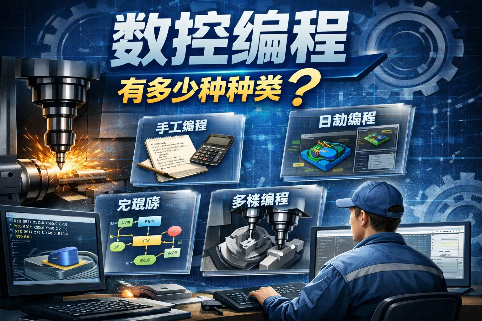 数控编程有多少种种类