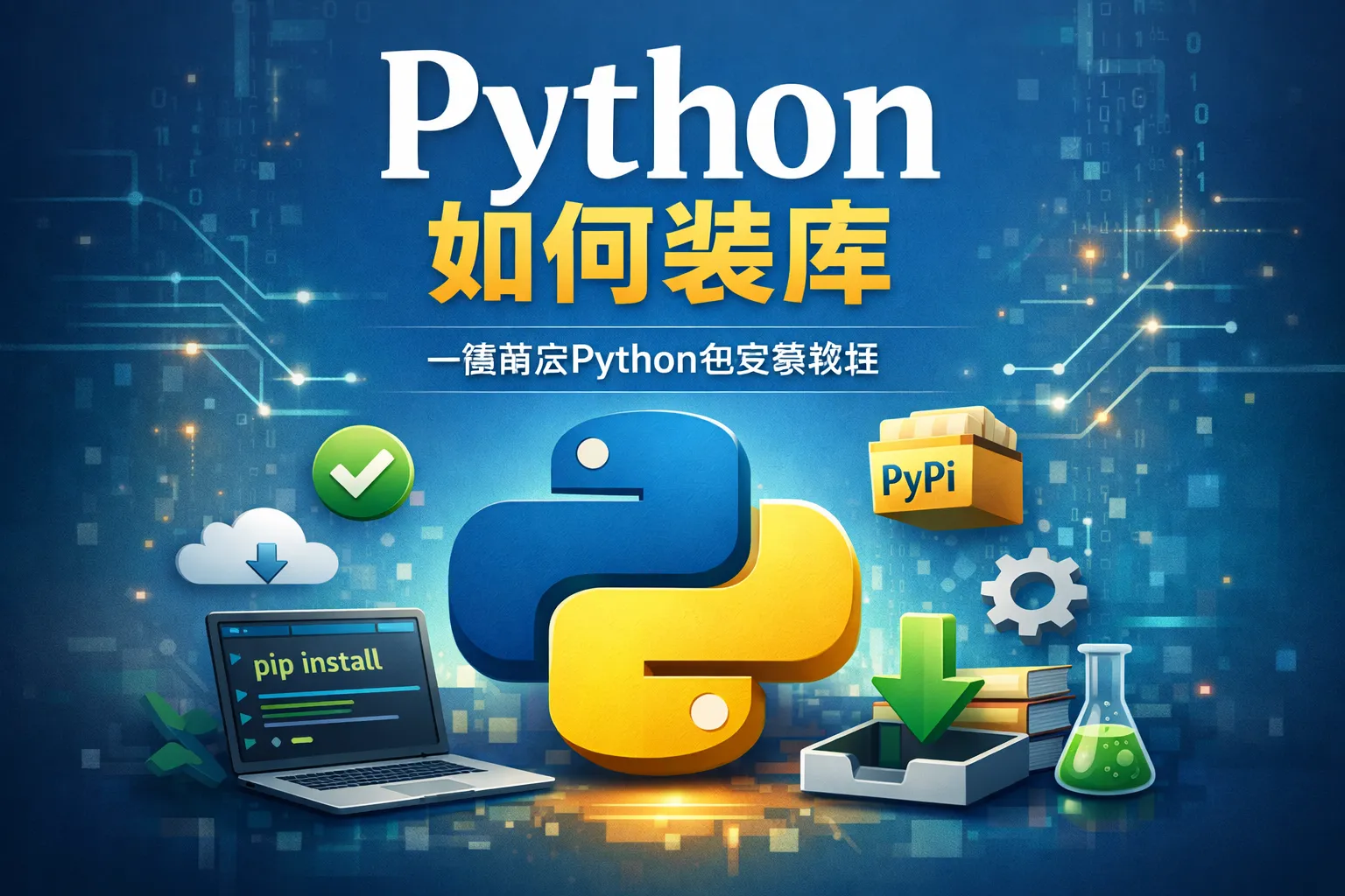 python 如何装库