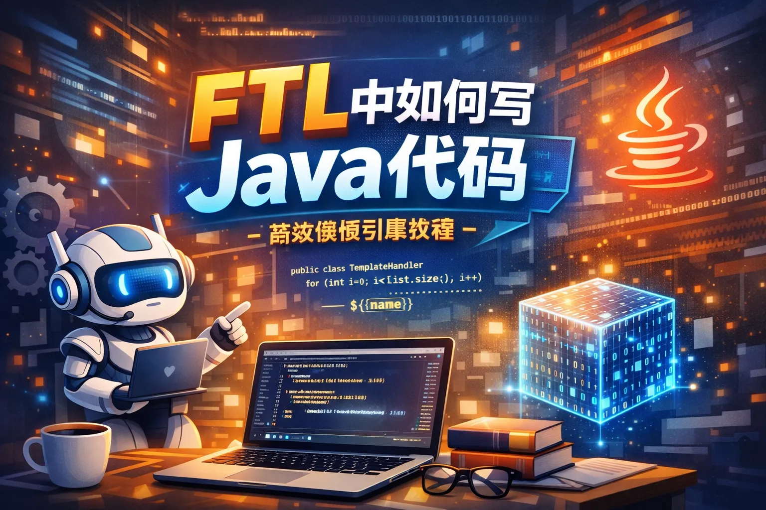 ftl中如何写java代码
