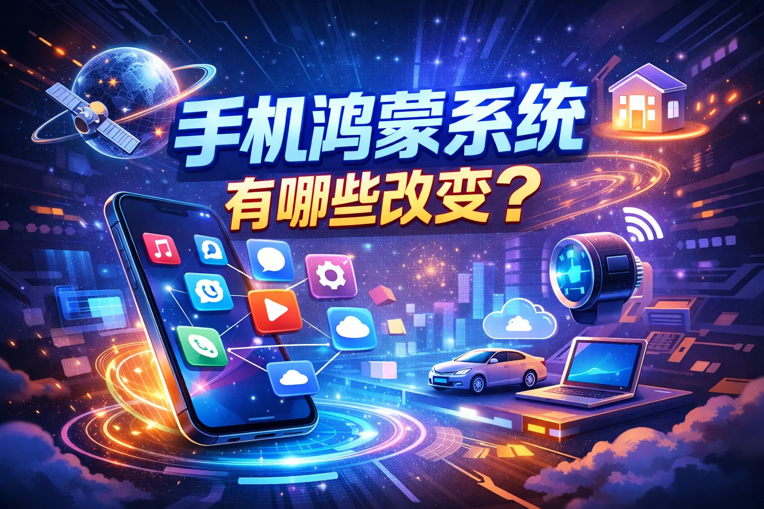 手机鸿蒙系统有哪些改变