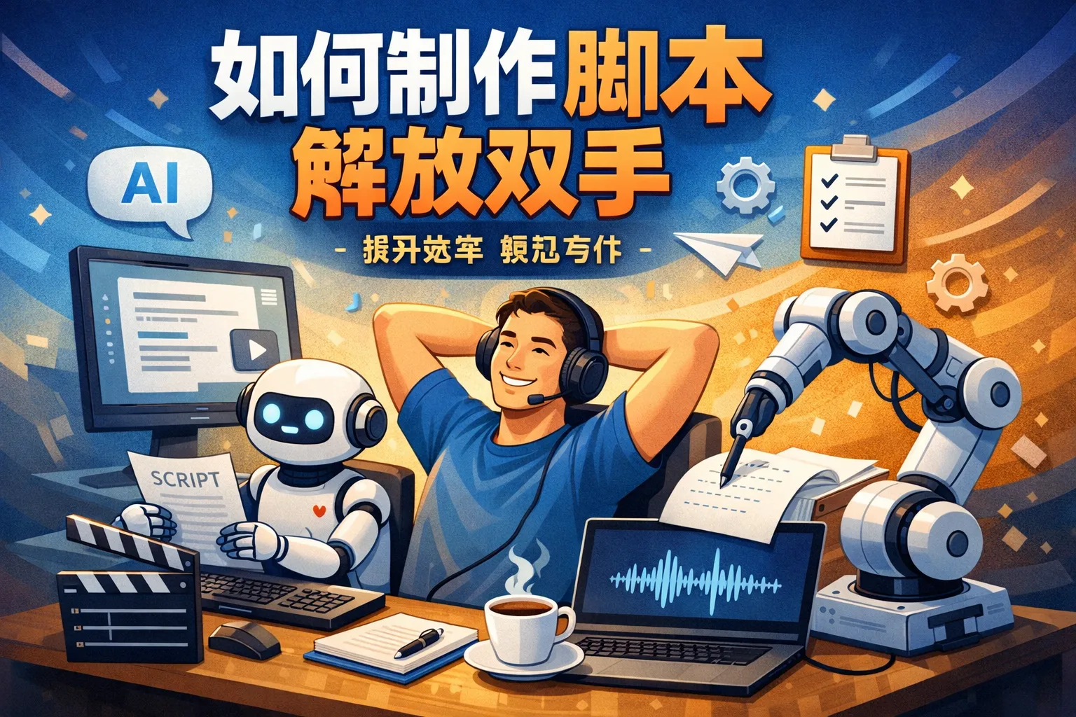 如何制作脚本解放双手