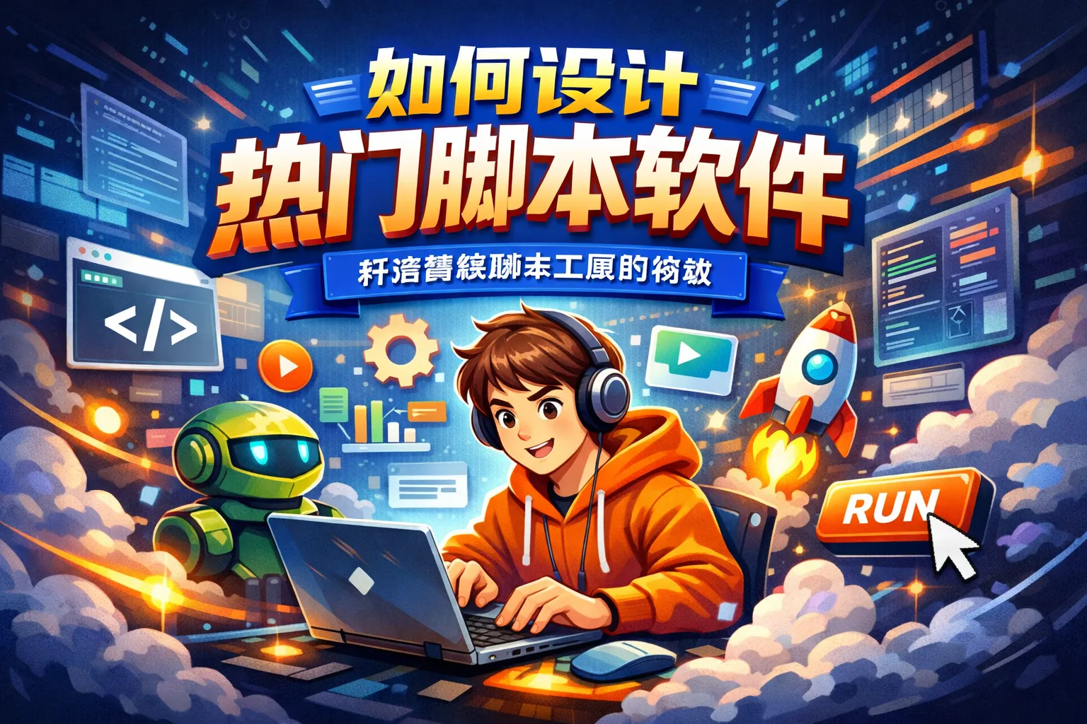 如何设计热门脚本软件