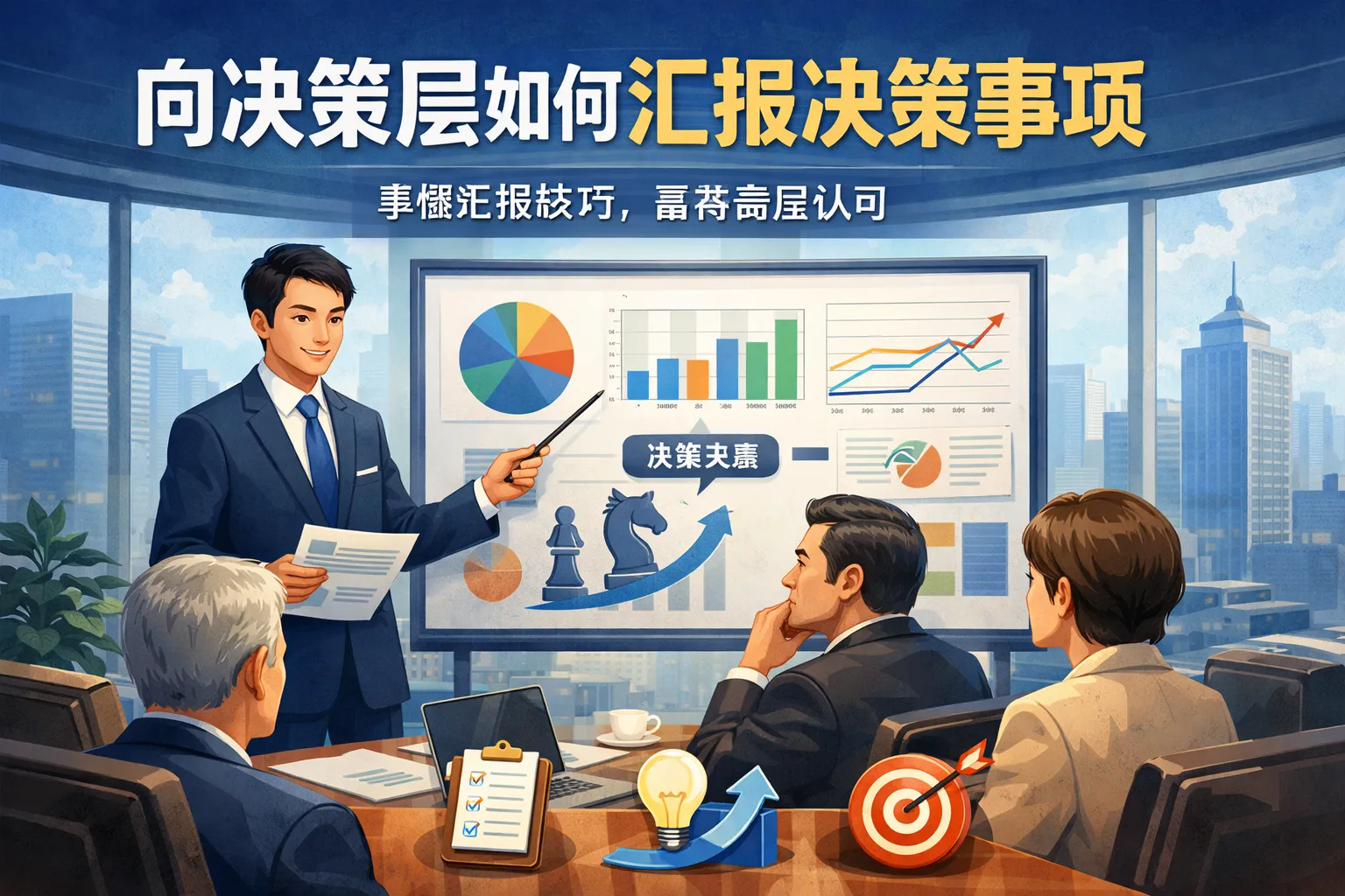 向决策层如何汇报决策事项