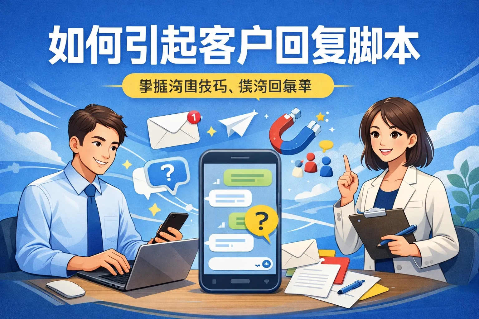 如何引起客户回复脚本