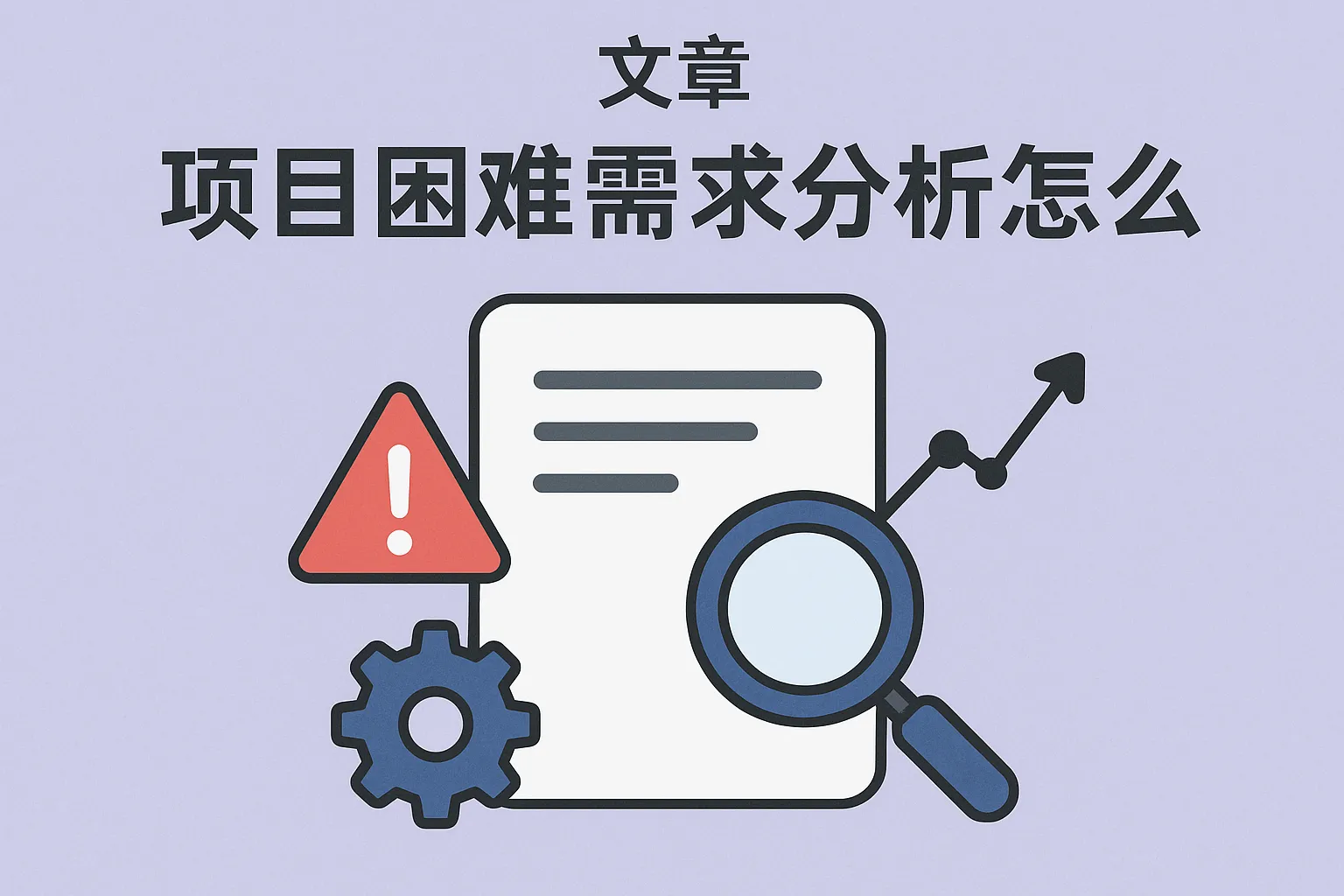 项目困难需求分析怎么写