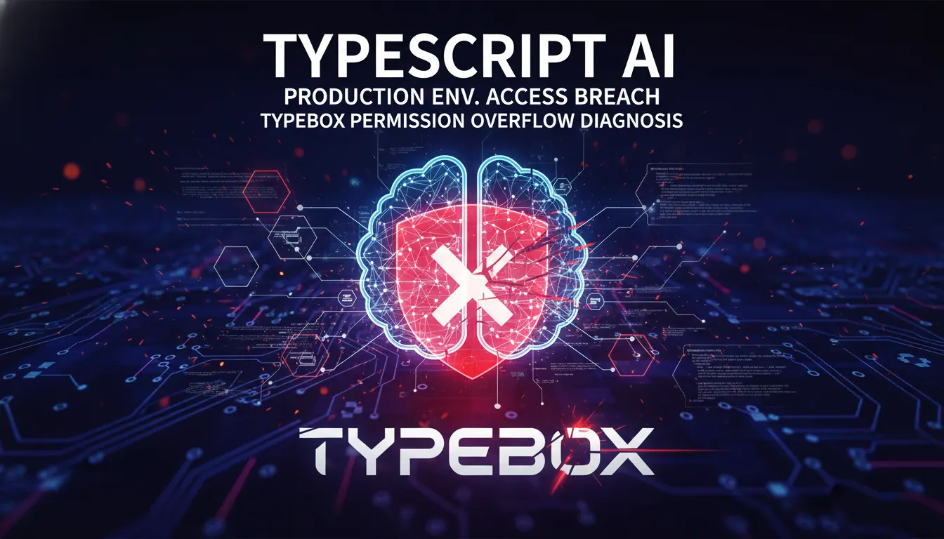 TypeScript AI 生产环境中 TypeBox 遇到权限越界怎么排查