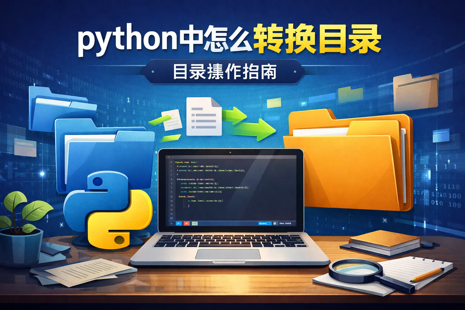 python中怎么转换目录