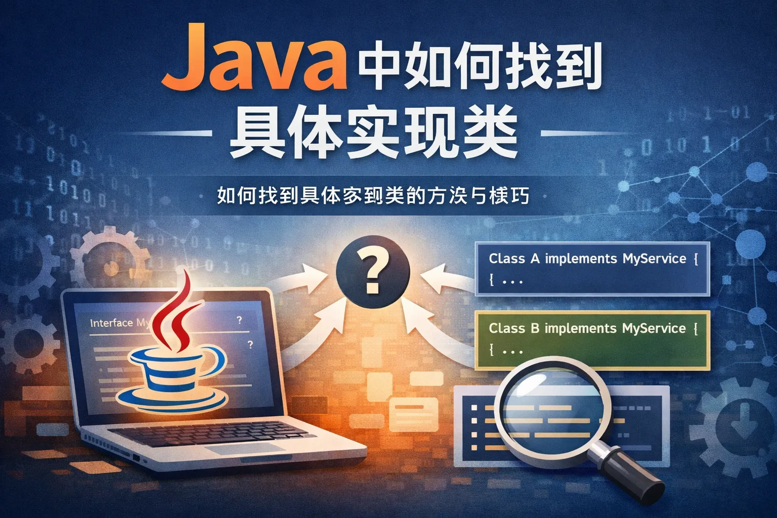 java中如何找到具体实现类