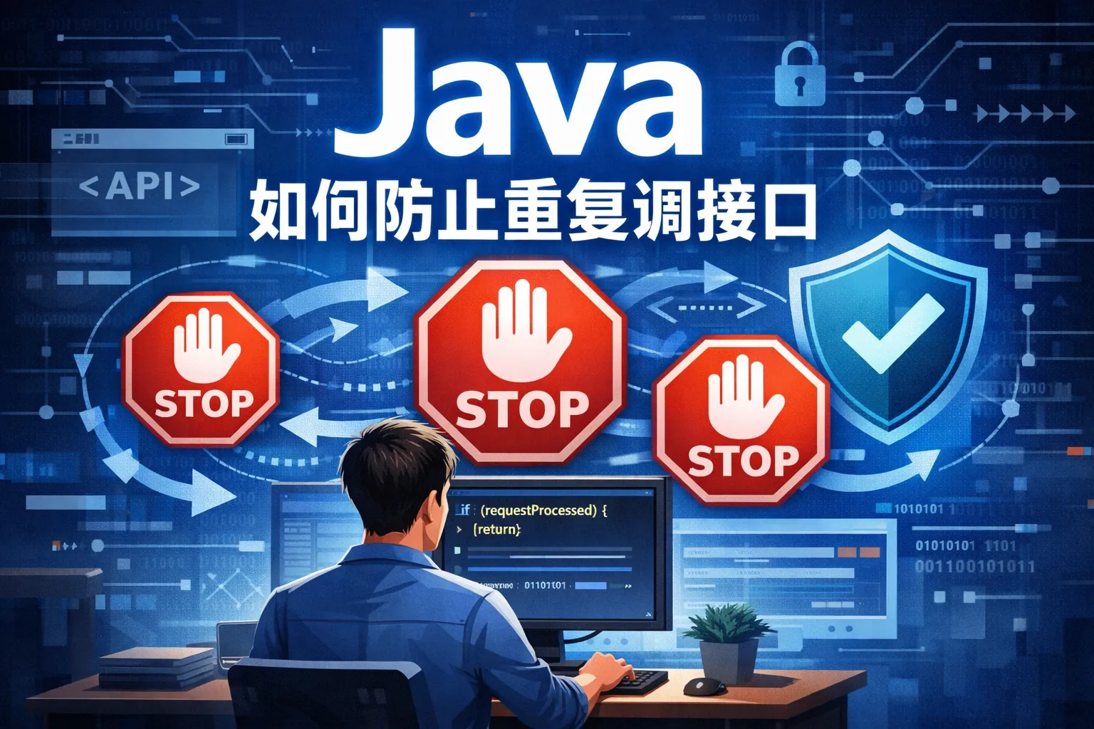 java如何防止重复调接口