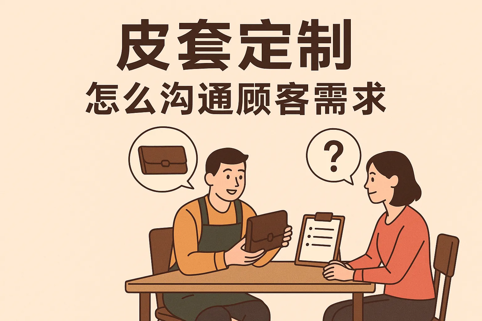 皮套定制怎么沟通顾客需求