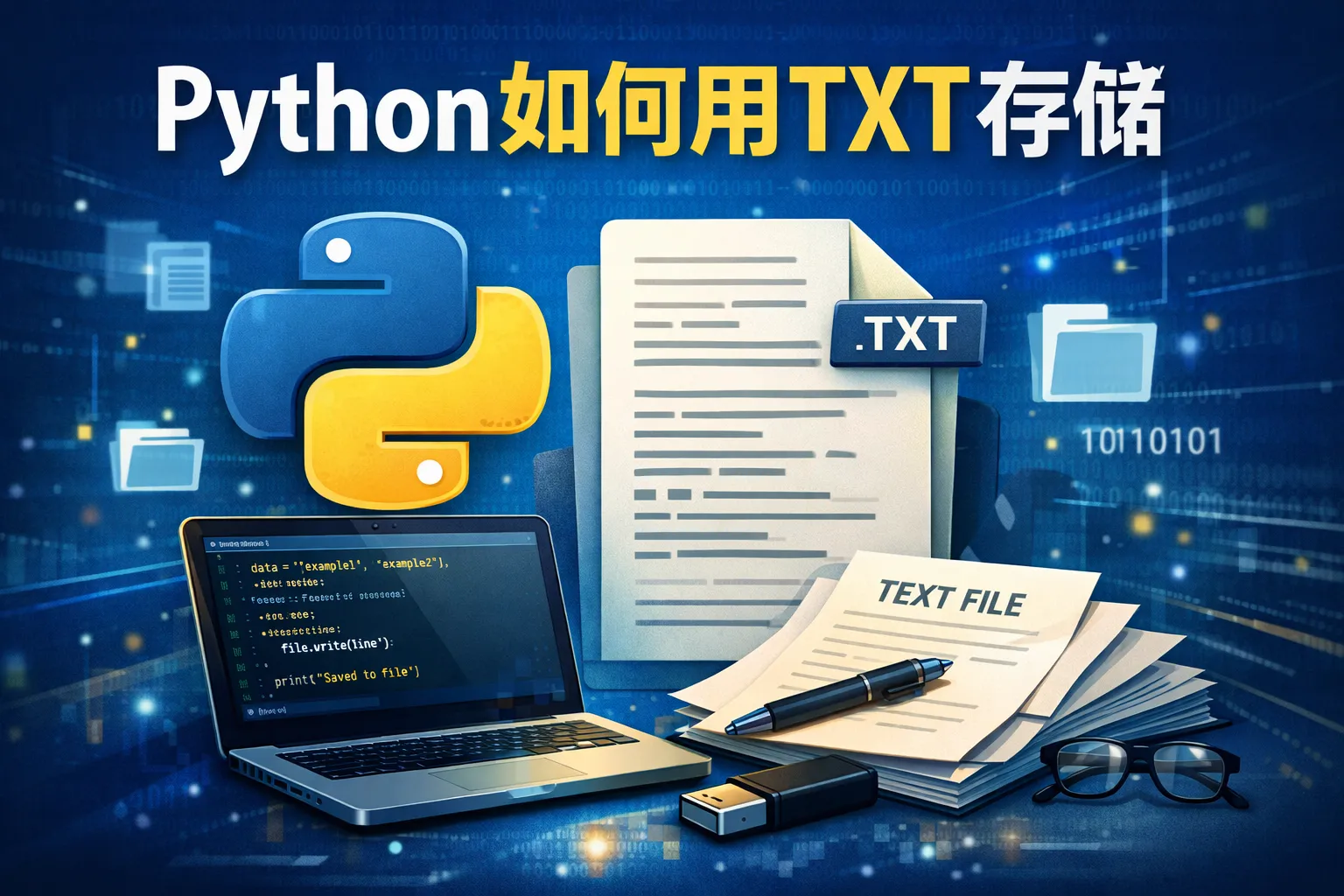 python如何用txt存储
