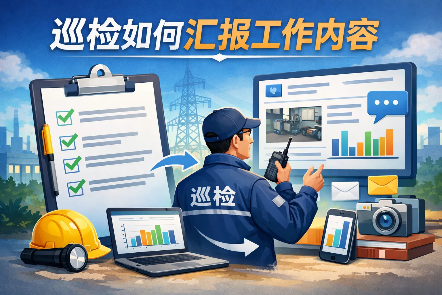 巡检如何汇报工作内容