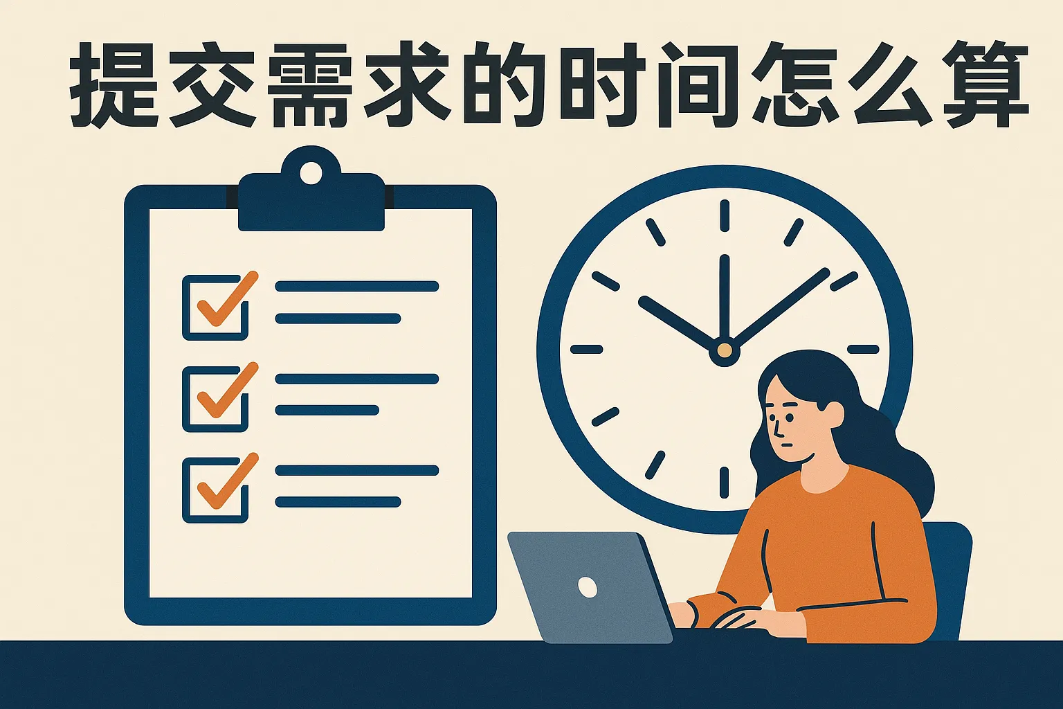 提交需求的时间怎么算