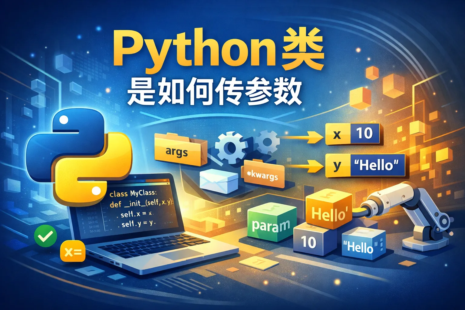 python类是如何传参数