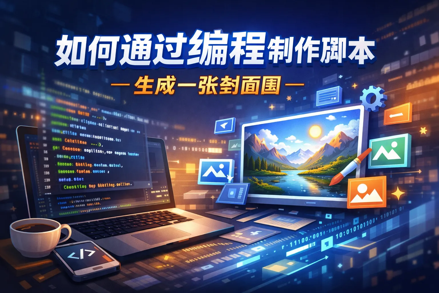 如何通过编程制作脚本