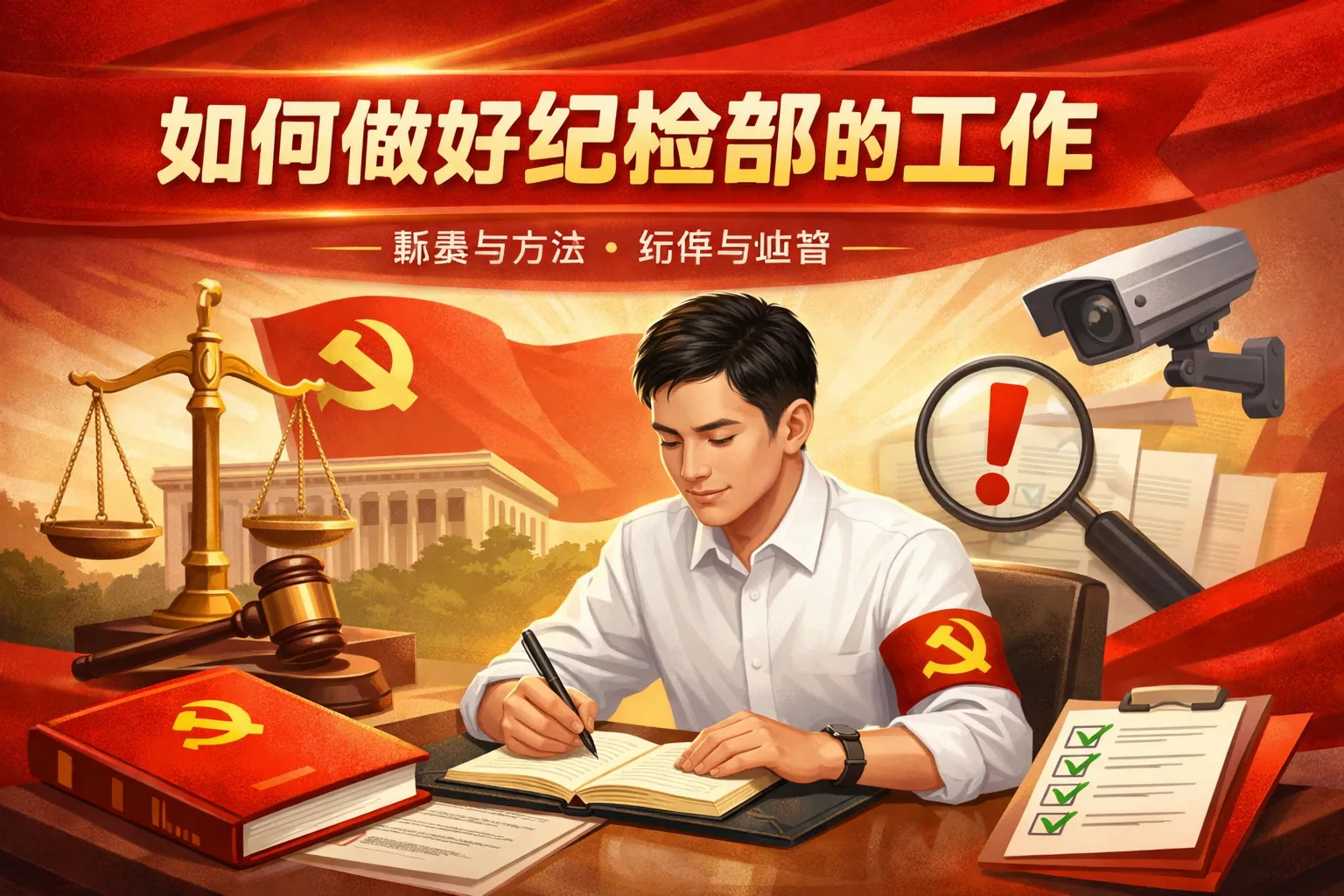 如何做好纪检部的工作