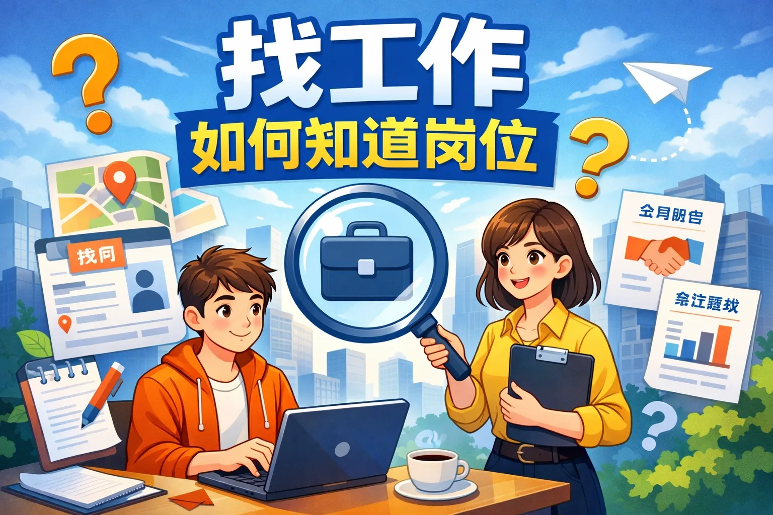 找工作如何知道岗位