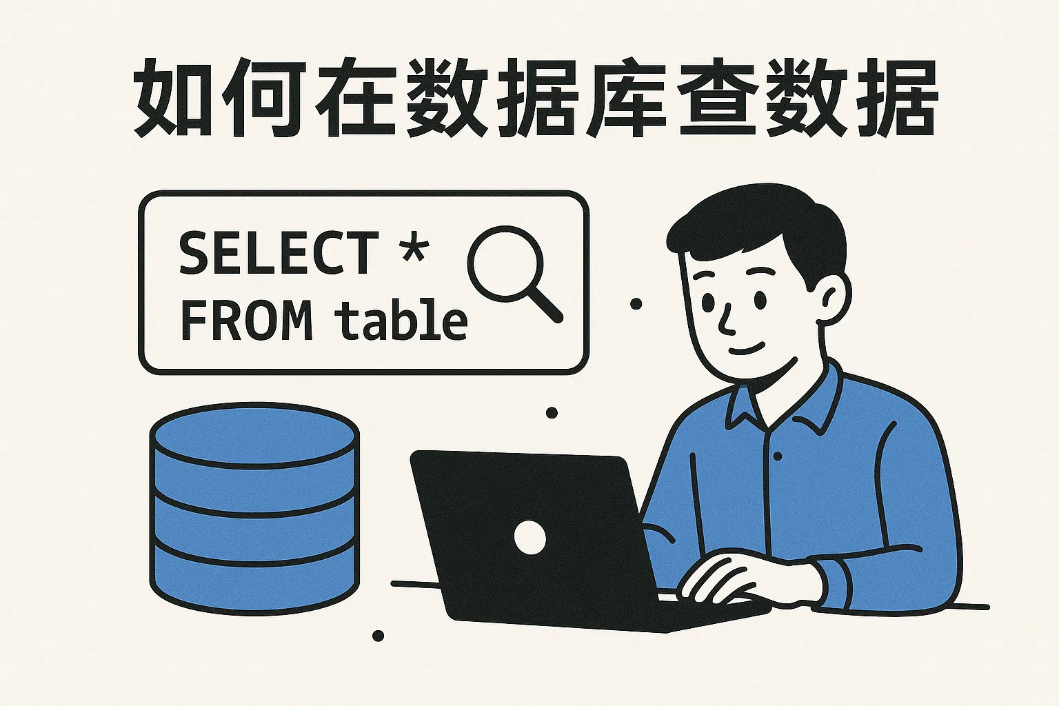 怎么在数据库查数据