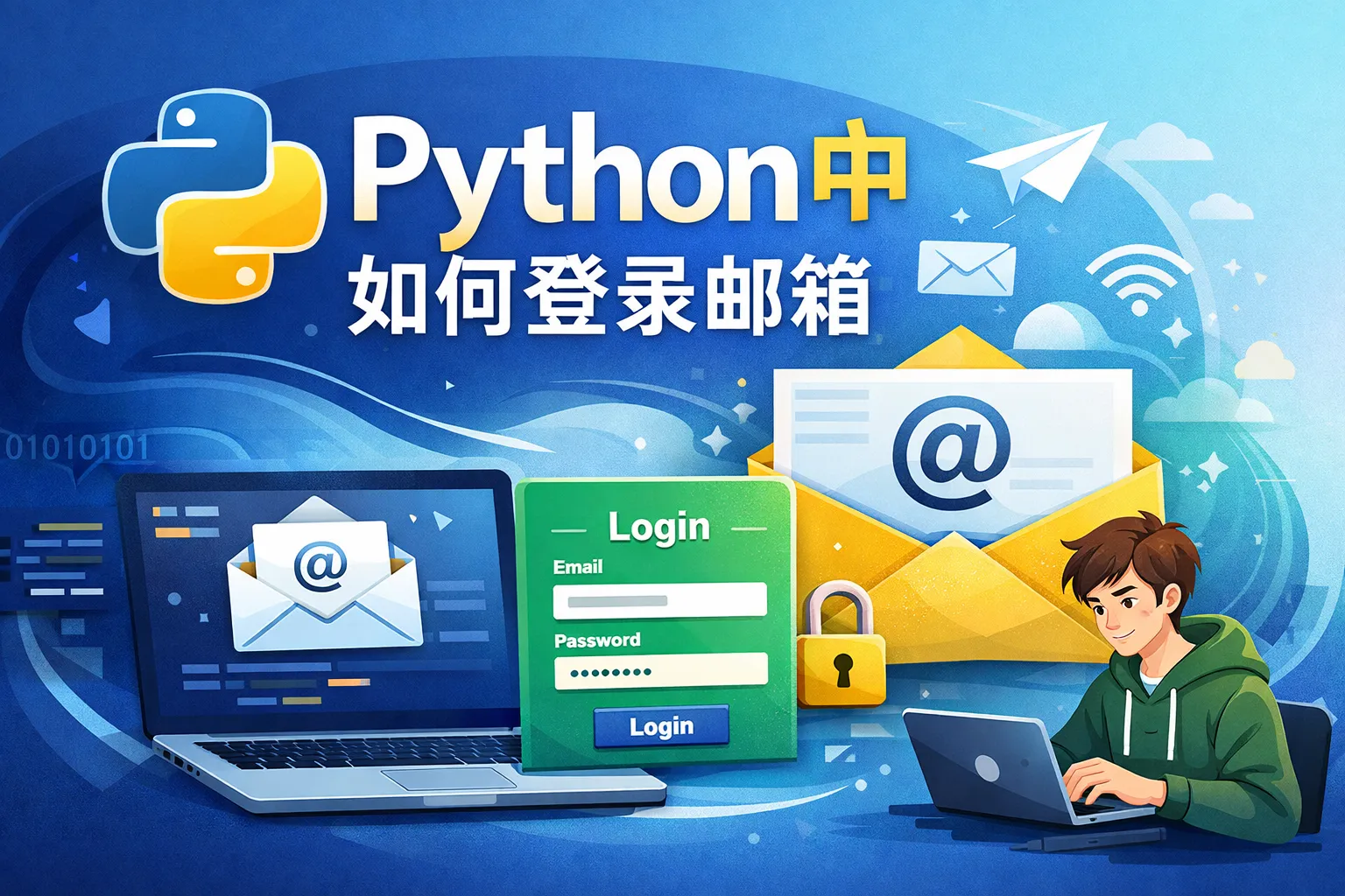 python中如何登录邮箱
