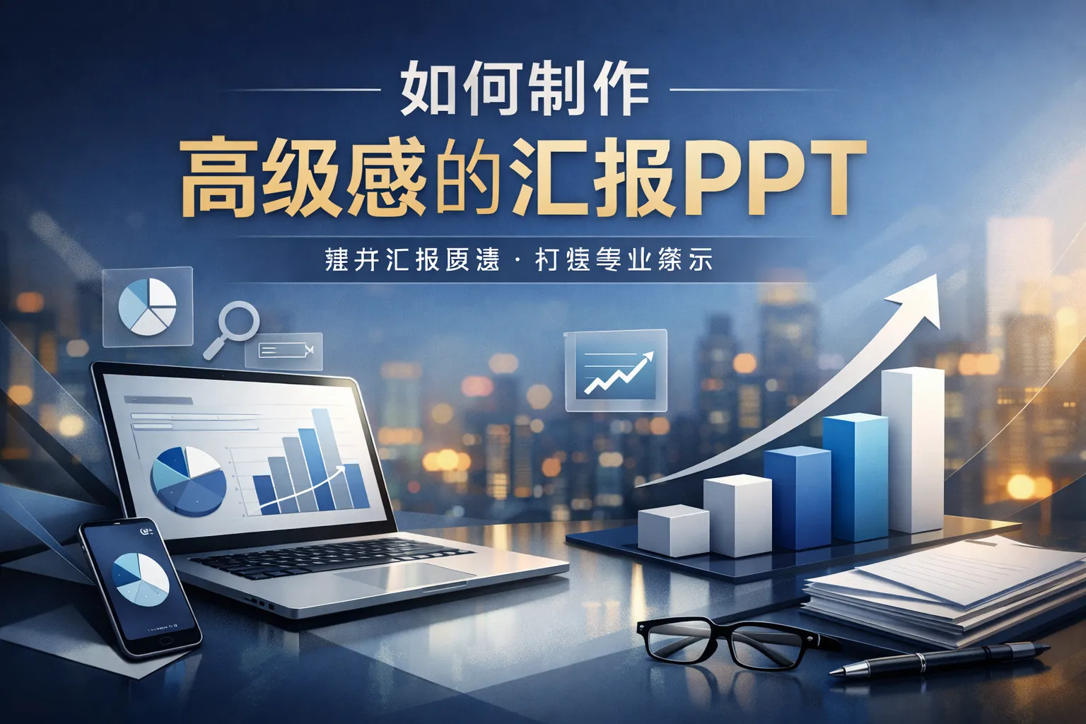 如何制作高级感的汇报ppt