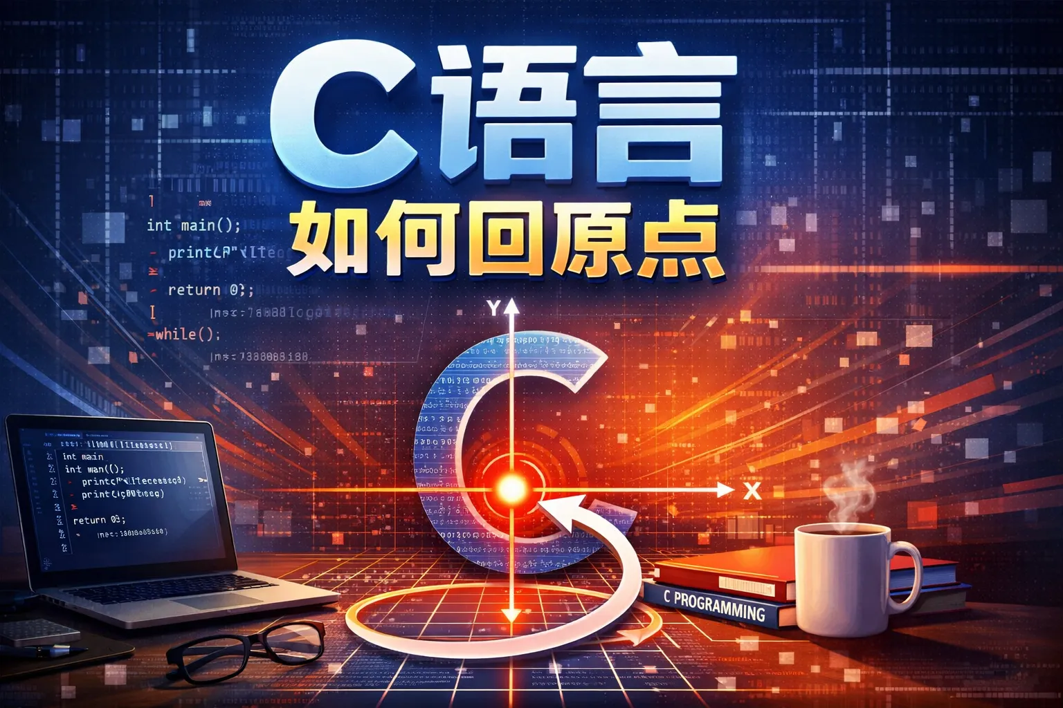 c语言如何回原点